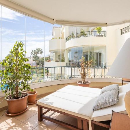 Homeforguest Front Line Beach Apartment In Hacienda Playa Marbella Dış mekan fotoğraf