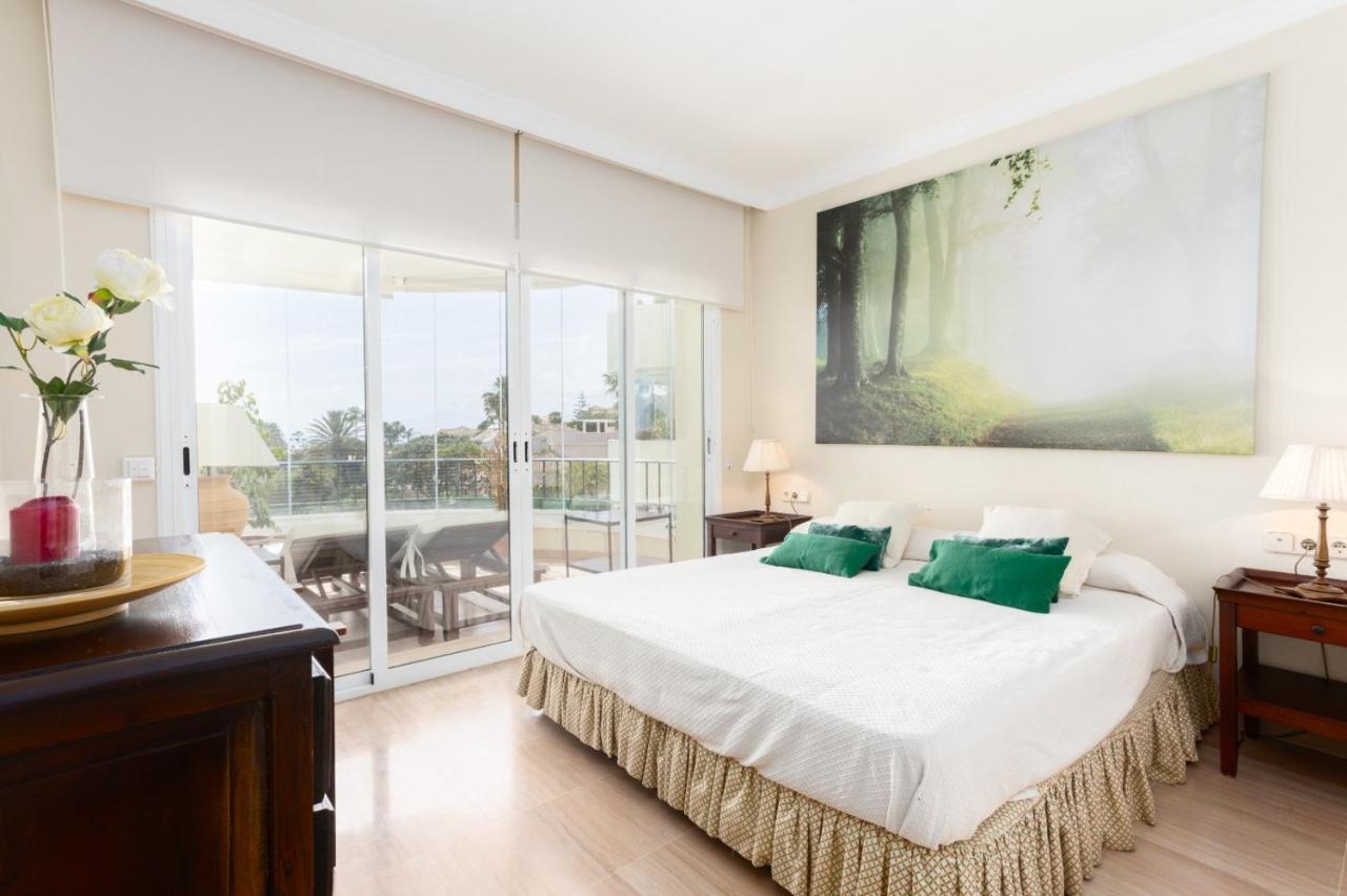 Homeforguest Front Line Beach Apartment In Hacienda Playa Marbella Dış mekan fotoğraf